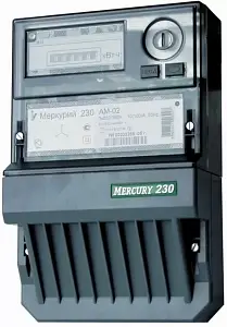 Счётчик электроэнергии Меркурий 230 АМ-02 10-100А / 3-х фазный / 1 тариф