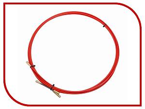 Rexant 47-1015 Протяжка кабельная (мини УЗК в бухте),стеклопруток d=3,5мм 15м-Красная