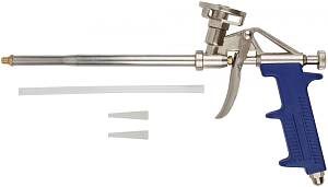 Пистолет для монтажной пены, облегченный алюминиевый корпус КУРС