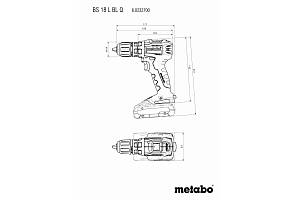 Set BS 18 L BL Q Аккумуляторная дрель-шуруповерт Metabo