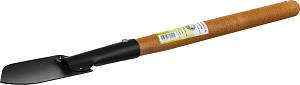 GRINDA ProLine 125х92х560 мм, деревянная ручка, садовая лопаточка (421516)