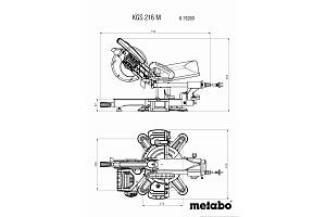 KGS 216 M Торцовочная пила Metabo (619260190)
