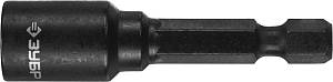 ЗУБР 8 мм, 50 мм, магнитная, ударная бита с торцевой головкой, Профессионал (26375-08)