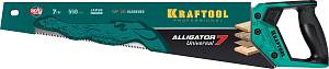 KRAFTOOL Alligator Universal 7, 550 мм, 7 TPI, 3D зуб, универсальная ножовка (15004-55)